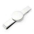 Stainless Steel Round Infinity Engravable Tie Bar
